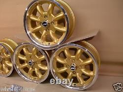 Ford Capri Cortina Escort6x15 Dish Alloy Wheel Set Jbw Minilight Style 15 X 6