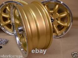 Ford Capri Cortina Escort6x15 Dish Alloy Wheel Set Jbw Minilight Style 15 X 6