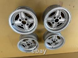 Ford Capri Laser mk3 Alloy Wheels, 4-Spoke, 13 x 6, RS Style Alloy, set of 4