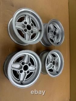 Ford Capri mk3 Laser Alloy Wheels, 4-Spoke, 13 x 6, RS Style Alloys, set of 4