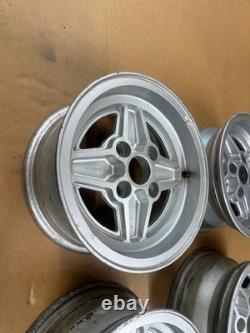 Ford Capri mk3 Laser Alloy Wheels, 4-Spoke, 13 x 6, RS Style Alloys, set of 4