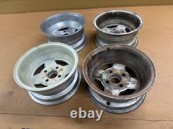 Ford Capri mk3 Laser Alloy Wheels, 4-Spoke, 13 x 6, RS Style Alloys, set of 4