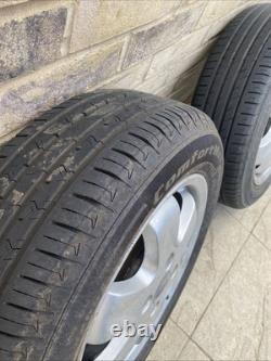 Ford Focus Mk1 Alloy Wheels Set Of Four Rare Style Optional Extra Good Tyres