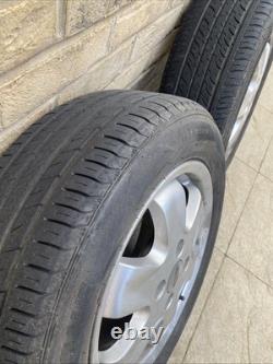 Ford Focus Mk1 Alloy Wheels Set Of Four Rare Style Optional Extra Good Tyres
