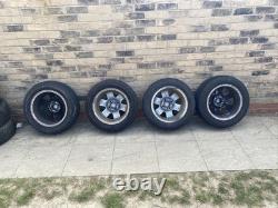 Ford Focus Mk1 Alloy Wheels Set Of Four Rare Style Optional Extra Good Tyres