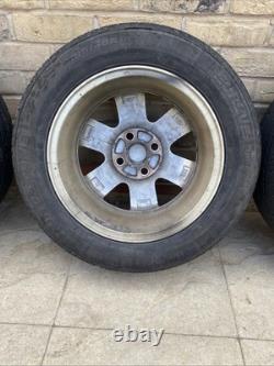 Ford Focus Mk1 Alloy Wheels Set Of Four Rare Style Optional Extra Good Tyres