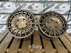 Ford Transit Custom 18 Alloy Wheels ST Style Satin Bronze 5x160 NEW SET