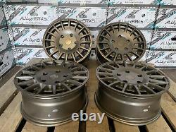 Ford Transit Custom 18 Alloy Wheels ST Style Satin Bronze 5x160 NEW SET