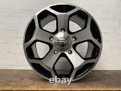 Ford Transit Custom 18 Alloy wheels Ford Style Black Polished 5x160