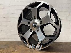 Ford Transit Custom 18 Alloy wheels Ford Style Black Polished 5x160