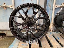Ford Transit Custom 19 Alloy Wheels Ford Style Gloss Black 5x160
