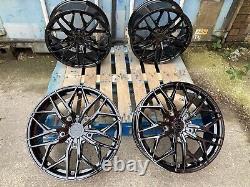 Ford Transit Custom 19 Alloy Wheels Ford Style Gloss Black 5x160