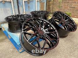 Ford Transit Custom 19 Alloy Wheels Ford Style Gloss Black 5x160