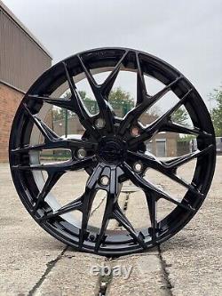 Ford Transit Custom 19 Alloy Wheels Ford Style Gloss Black 5x160