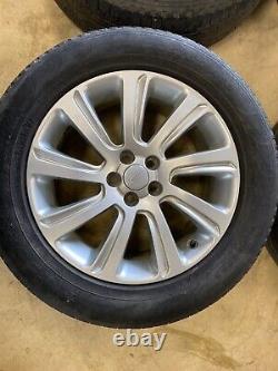 GENUINE 4 X Land Rover 18 Style L550 SILVER Alloy Wheels Discovery Sport Evoque
