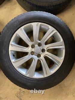 GENUINE 4 X Land Rover 18 Style L550 SILVER Alloy Wheels Discovery Sport Evoque