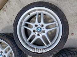 GENUINE BMW E39 18 Staggered Style 37 (M Parallels) Alloy Wheels