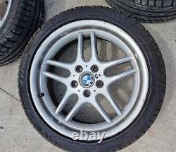 GENUINE BMW E39 18 Staggered Style 37 (M Parallels) Alloy Wheels