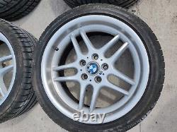 GENUINE BMW E39 18 Staggered Style 37 (M Parallels) Alloy Wheels