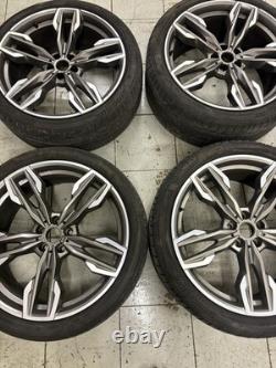 GENUINE BMW X3 X4 G01 G02 G08 21 INCH STYLE 718M SET OF ALLOY WHEELS X4 m40i