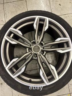 GENUINE BMW X3 X4 G01 G02 G08 21 INCH STYLE 718M SET OF ALLOY WHEELS X4 m40i