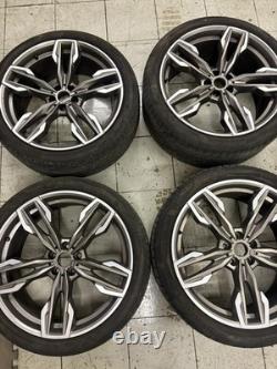 GENUINE BMW X3 X4 G01 G02 G08 21 INCH STYLE 718M SET OF ALLOY WHEELS X4 m40i