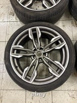 GENUINE BMW X3 X4 G01 G02 G08 21 INCH STYLE 718M SET OF ALLOY WHEELS X4 m40i