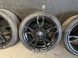 GENUINE OEM BMW 135i 140i STYLE 436M 18 5x120 ALLOY WHEELS + TYRES