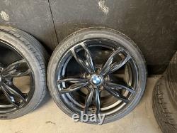 GENUINE OEM BMW 135i 140i STYLE 436M 18 5x120 ALLOY WHEELS + TYRES
