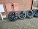 Genuine Range Rover 21 Style 5085 Alloy Wheels Finished In Gloss Black