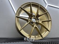 GOLD 19 CS STYLE ALLOY WHEELS BMW E90 E92 E93 3 SERIES 335i 763 330i 335d 763M
