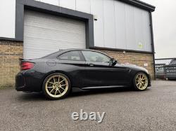 GOLD 19 CS STYLE ALLOY WHEELS BMW E90 E92 E93 3 SERIES 335i 763 330i 335d 763M