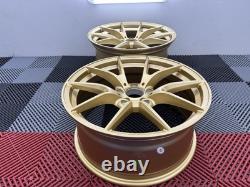 GOLD 19 CS STYLE ALLOY WHEELS BMW E90 E92 E93 3 SERIES 335i 763 330i 335d 763M