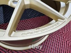 GOLD 19 CS STYLE ALLOY WHEELS BMW E90 E92 E93 3 SERIES 335i 763 330i 335d 763M