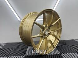 GOLD 19 CS STYLE ALLOY WHEELS BMW E90 E92 E93 3 SERIES 335i 763 330i 335d 763M