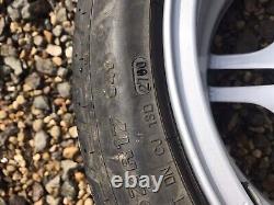 Genuine 17 Bmw Style 66 E39 M Sport Alloy Wheels + Tyres E34 E60 5 Series E32 7