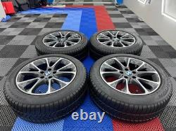 Genuine 19 449 Style Alloy Wheels Inc Tyres Bmw F15 F16 E70 E71 X5 X6