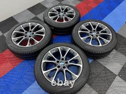 Genuine 19 449 Style Alloy Wheels Inc Tyres Bmw F15 F16 E70 E71 X5 X6
