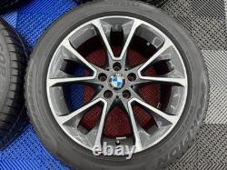 Genuine 19 449 Style Alloy Wheels Inc Tyres Bmw F15 F16 E70 E71 X5 X6