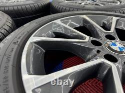 Genuine 19 449 Style Alloy Wheels Inc Tyres Bmw F15 F16 E70 E71 X5 X6