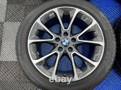 Genuine 19 449 Style Alloy Wheels Inc Tyres Bmw F15 F16 E70 E71 X5 X6