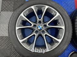 Genuine 19 449 Style Alloy Wheels Inc Tyres Bmw F15 F16 E70 E71 X5 X6