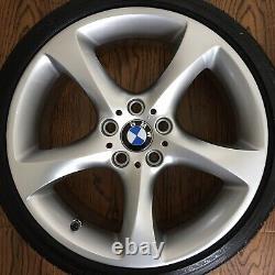 Genuine 19 Bmw Style 230 Twist Alloy Wheels + Bridgestone Runflat Tyres Set