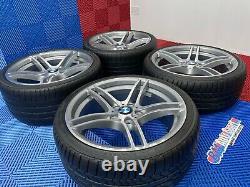 Genuine 19 Bmw Style 313 M Alloy Wheels + Tyres E90 E91 E92 E93 3 Series Z4 X3