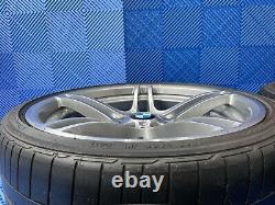 Genuine 19 Bmw Style 313 M Alloy Wheels + Tyres E90 E91 E92 E93 3 Series Z4 X3
