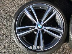 Genuine 19 Bmw Style 442 Alloy Wheels + Tyres Series F30 F31 3 Series F32 4 Z4