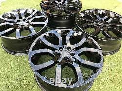 Genuine 20 Range Rover Evoque Alloy Wheels (gloss Black!) Style 6 504, Mint