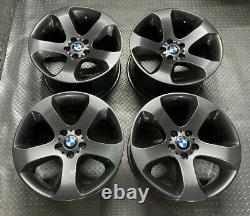 Genuine BMW 19 Style 132 Alloy Wheels Gun Metal Grey X5 E53 E90 E60 E92 E93