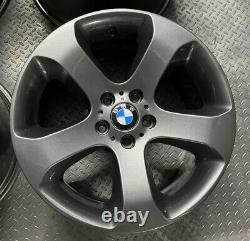 Genuine BMW 19 Style 132 Alloy Wheels Gun Metal Grey X5 E53 E90 E60 E92 E93