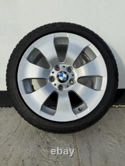 Genuine BMW 3 Series E90, E91, E92, 17 158 Style Alloy Wheels & Winter Tyres